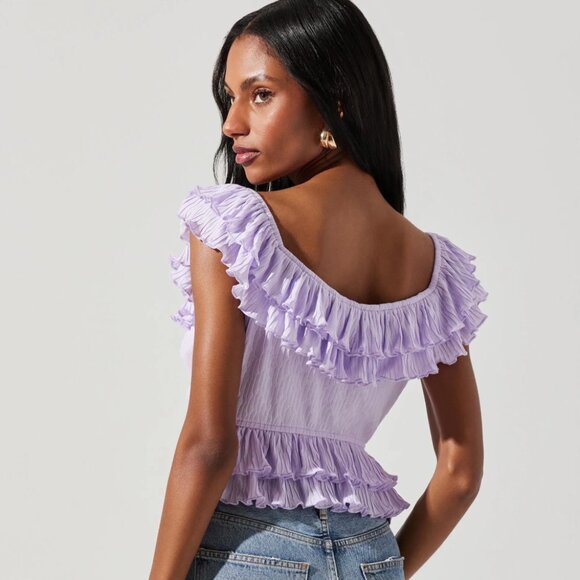 ASTR the Label Ruffle Top - Picture 3 of 4